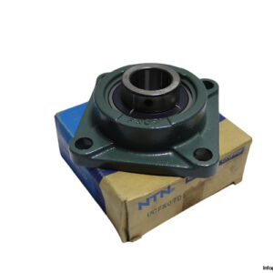ntn-UCFX07-D1-four-bolt-square-flange-unit-new-carton
