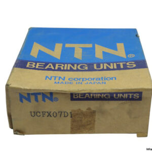 ntn-UCFX07-D1-four-bolt-square-flange-unit-new-carton-2