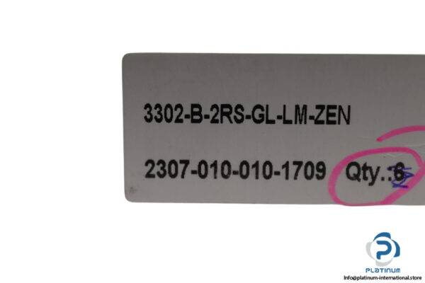 zen-3302-B-2RS-G-LM-angular-contact-ball-bearing-new-1