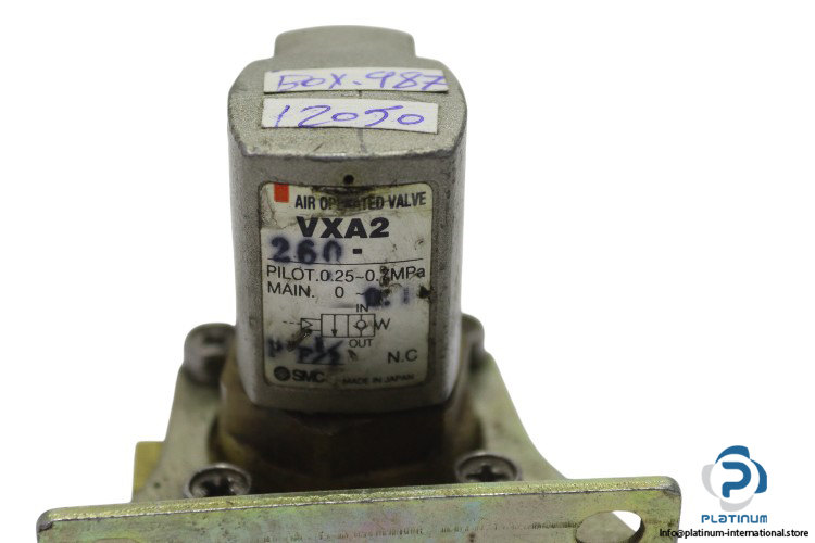 smc-VXA2-direct-air-operated-valve-(Used)-2