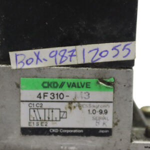ckd-4F310-M3-pilot-operated-solenoid-valve-(Used)-1