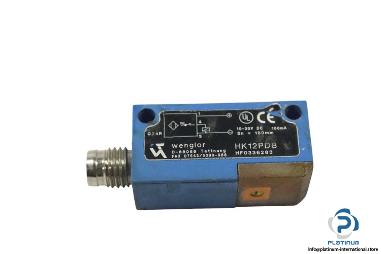 wenglor hk12pd8 reflex sensor wenglor-HK12PD8-reflex-sensor(used)-1
