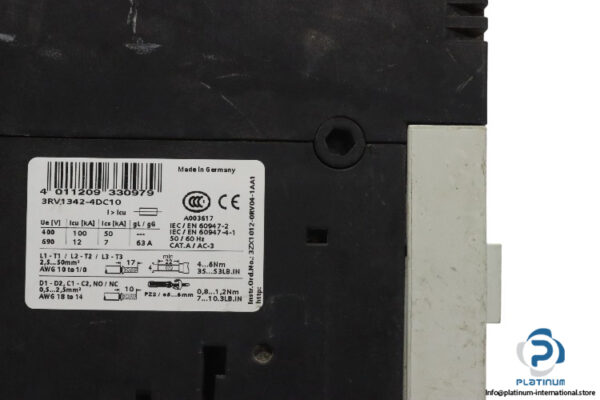 siemens-3RV1342-4DC10-circuit-breaker-(used)-3
