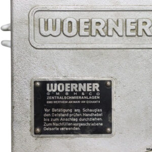 woerner-PEH-D-manual-pump-(Used)-1