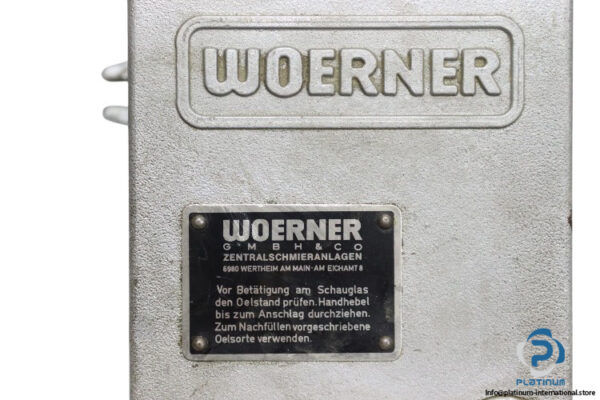woerner-PEH-D-manual-pump-(Used)-1