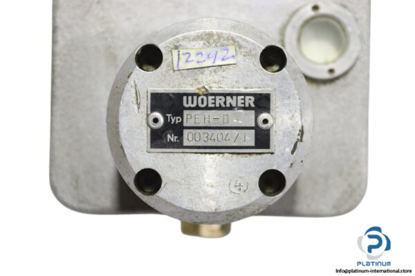 woerner-PEH-D-manual-pump-(Used)-2