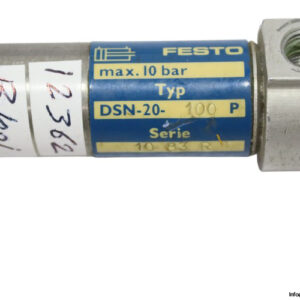 festo-DSN-20-100P-round-cylinder-(Used)-1