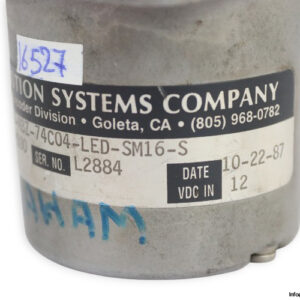 bei-H25D-SS-720-ABZ-74C04-LED-SM16-S-incremental-encoder(used)-3