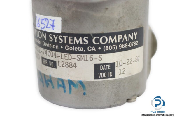 bei-H25D-SS-720-ABZ-74C04-LED-SM16-S-incremental-encoder(used)-3