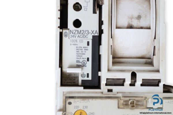 moeller-NZM2_3-XA24AC_DC-shunt-release-(used)-2