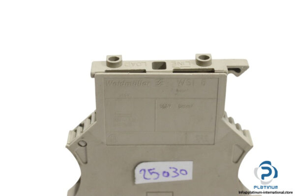 weidmuller-WSI-6-fuse-terminal-block-(used)-1