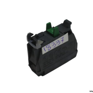 schneider-ZBE-101-single-contact-block-with-body-fixing-collar-(used)