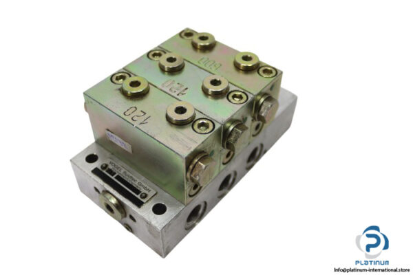 vogel-fluidtec-01-PSG2-3-4-modular-lubrication-feeder-valve-(used)