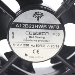 costech-A12B23HWB-wf0-axial-fan-used-1