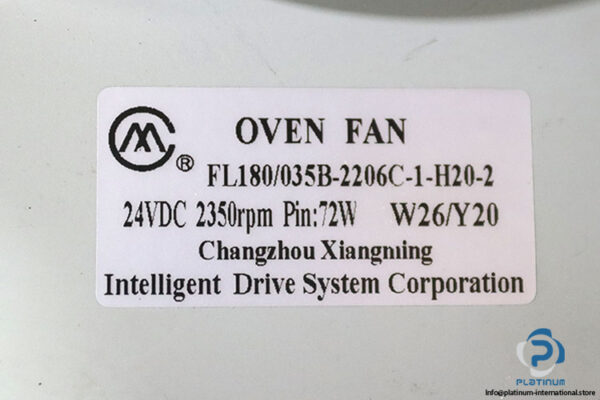 xiangming-FL180_035B-2206C-1-H20-2-oven-fan-used-2