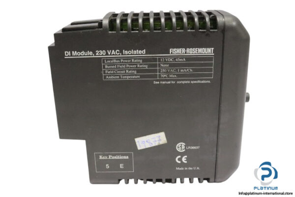 fisher-rosemount-KJ3001X1BA1-discrete-input-module-used-1