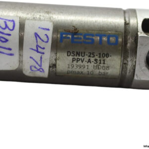 festo-DSNU-25-100-PPV-A-S11-iso-cylinder-(Used)-1