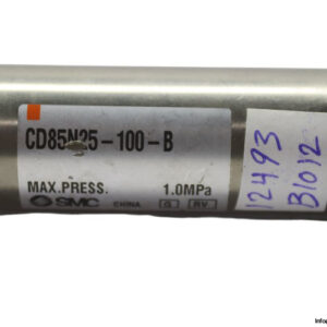 smc-CD85N25-100-B-pneumatic-cylinder-(Used)-1