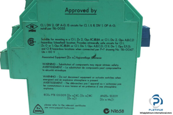 pepperl-fuchs-KFD2-SOT2-EX1.LB.IO-switch-amplifier-(Used)-2