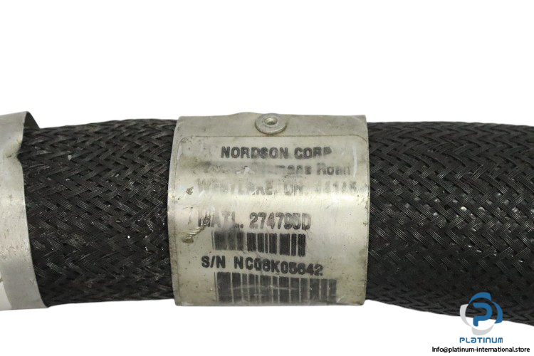 Nordson-274795D-heated-hot-melt-hose(used)-3