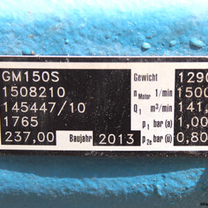 GM150S-positive-displacement-blower(used)-5