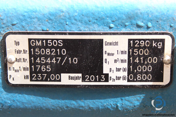 GM150S-positive-displacement-blower(used)-5