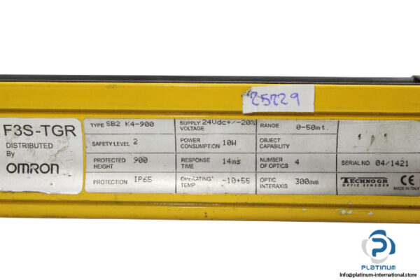 techno-SB2K4-900-safety-light-curtain(used)-3