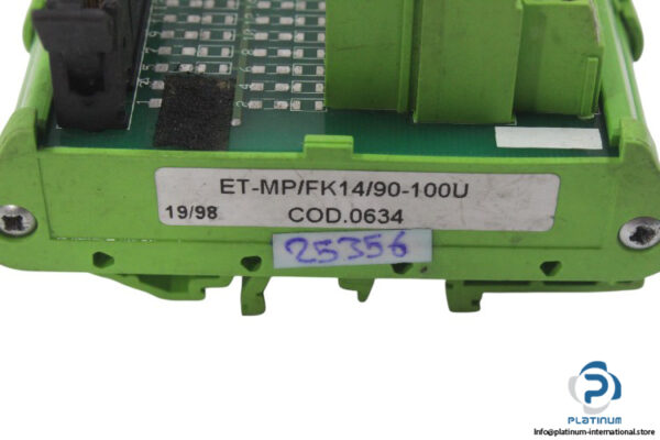 eurotek-ET-MP-FK14-90-100U-screw-terminals-module(used)-2