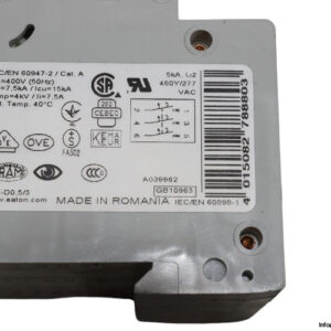 eaton-FAZ-D05-3-circuit-breaker(used)-2
