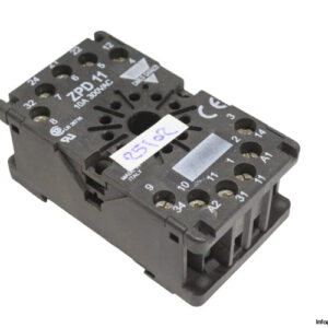 carlo-gavazzi-ZPD-11-sockets-for-rcp-relay-(used)
