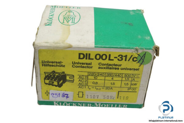 klockner-moeller-DIL00L-31_C-contactor-relay-(new)-1
