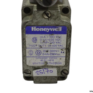 honeywell-6LS1-4PG-micro-switch-(used)-1