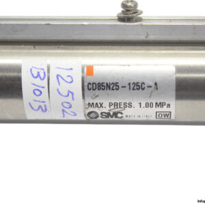 smc-CD85N25-125C-A-pneumatic-cylinder-(used)-1