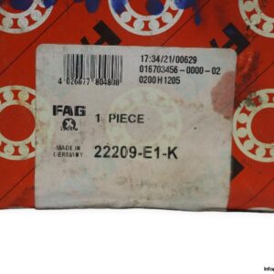 fag-22209-E1-K-spherical-roller-bearing-new-carton-1