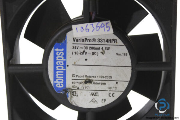 ebmpapst-3314HPR-axial-fan-used-1