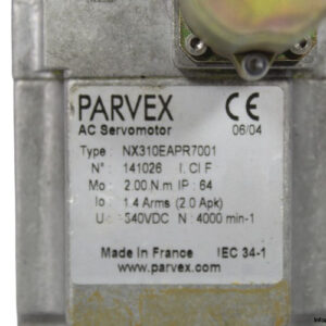 parvex-NX310EAPR7001-ac-servomotor-used-3