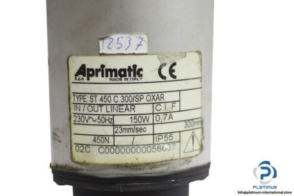 aprimatic-ST-450-C.300_SP-OXAR-linear-actuator-used-1