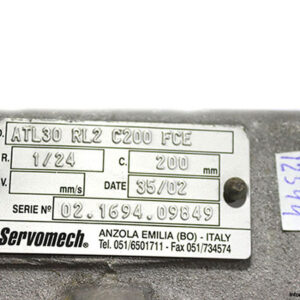 servomech-ATL30-RL2-C200-FCE-linear-actuator-used-1
