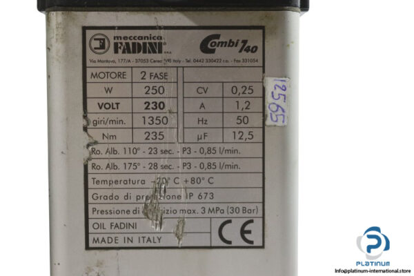 meccanica-COMBI-740-motor-pump-used-with-jack-1