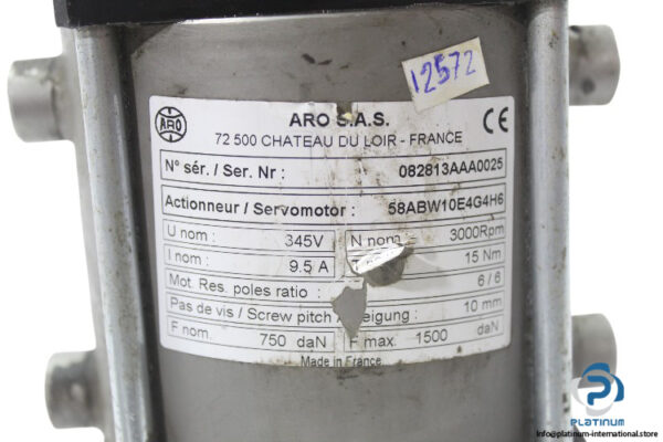 aro-58ABW10E4G4H6-servomotor-with-linear-actuator-used-2