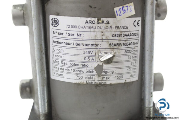 aro-58ABW10E4G4H6-servomotor-with-linear-actuator-used-3