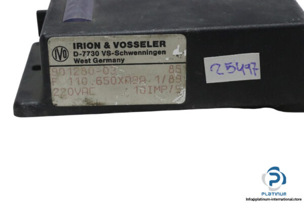 irion-vosseler-901280-03-85-electro-mechanical-impulse-counter-(Used)-2