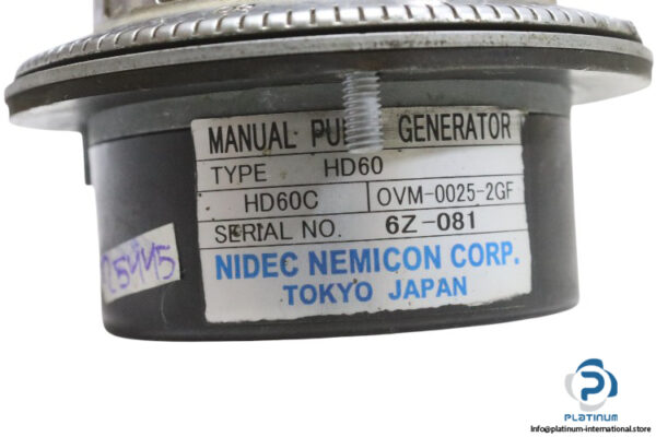 nidec-nemicon-OVM-0025-2GF-manual-pulse-generator-(Used)-2