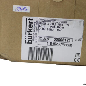 Burkert-0290-a-200-nbr-va-g3-4-pn-0-16bar-single-solenoid-valve(new)-3