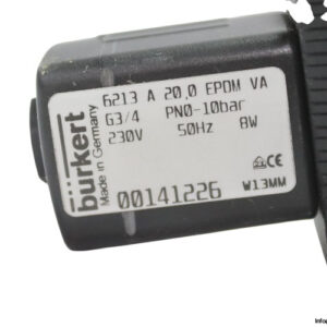 Burkert-6213A200EPDMVAG34PN0-10BAR-single-solenoid-valve(new)-3