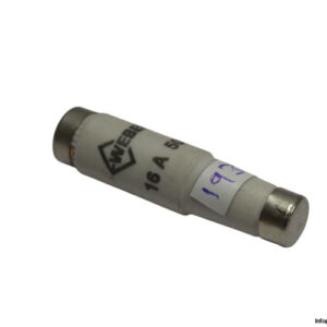 weber-16-A-500V-bottle-fuse-(used)