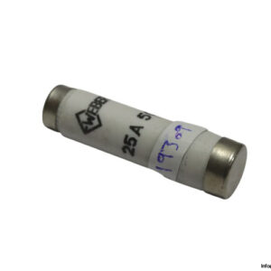 weber-25-A-500V-bottle-fuse-(used)