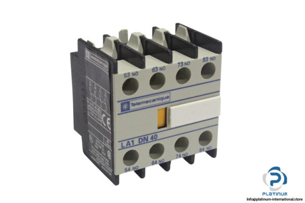 telemecanique-LA1DN40-auxiliary-contact-block-(new)