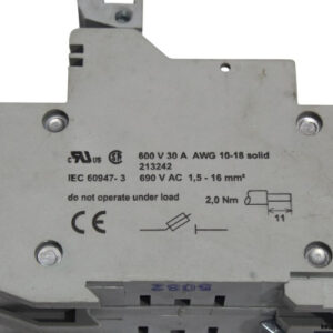 siemens-3NW7-021-modular-fuse-base-(used)-2
