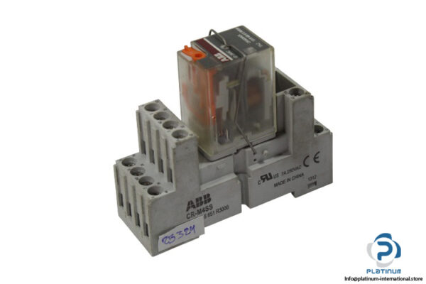 abb-CR-M4SS-relay-socket-(used)